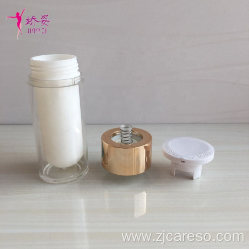 50ml Cylinder Shape Cosmetic Bottle with heart-shaped pump